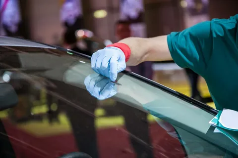 Removing Car Glass Scratches