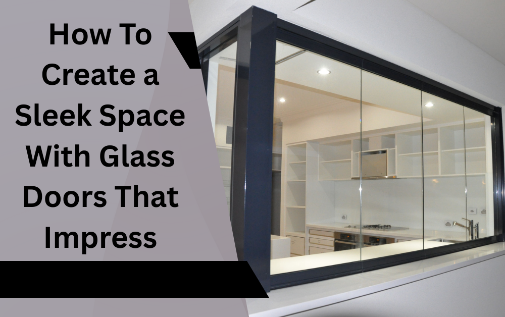 Frameless Bi-Folding Glass Doors